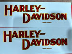 Harley Davidson Fuel Tank Decals 1905-1939